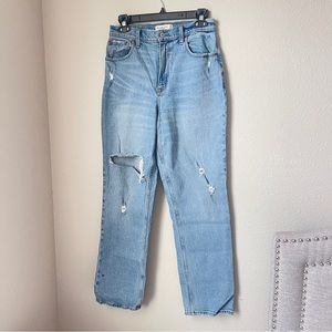 Abercrombie & Fitch Jeans 
The 90s Straight 
Curve Love size 8 R/ 29